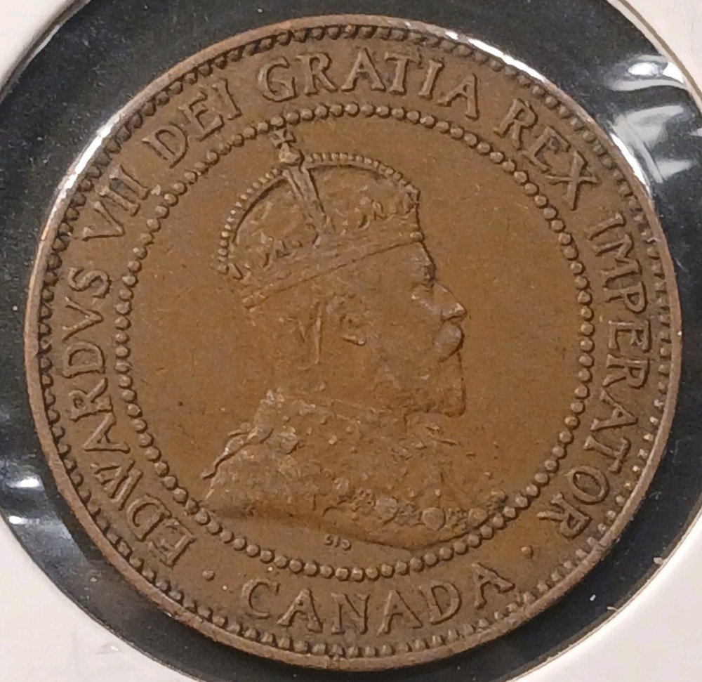1909 Canada Edward VII Large Cent #3
