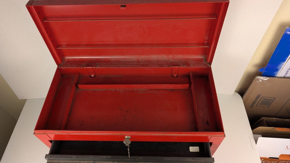 Vintage Sears Craftsman Tool Box Topper