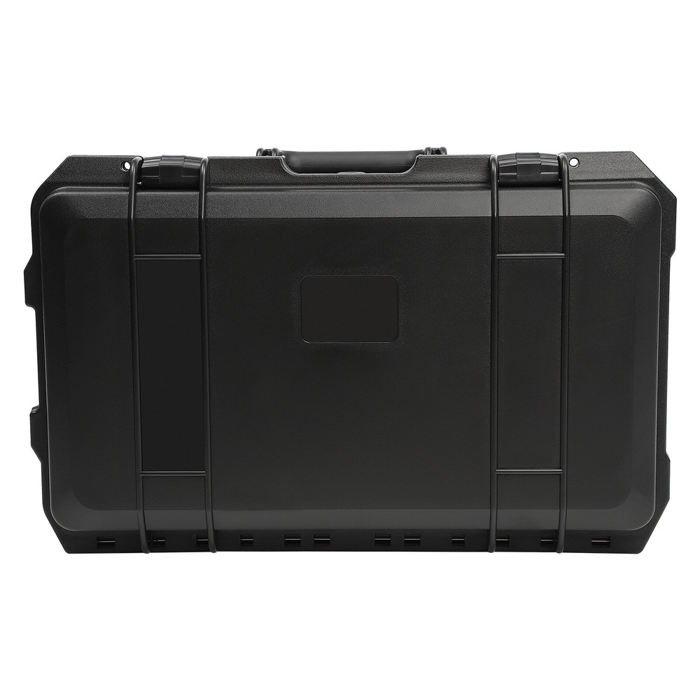 22" Camera Hard Case Protective Roller Waterproof Camera Carrying Case w/Foam