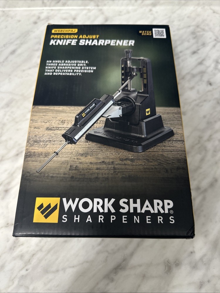 Work Sharp Black ‎Precision Adjust Knife Sharpener WSBCHPAJ Used