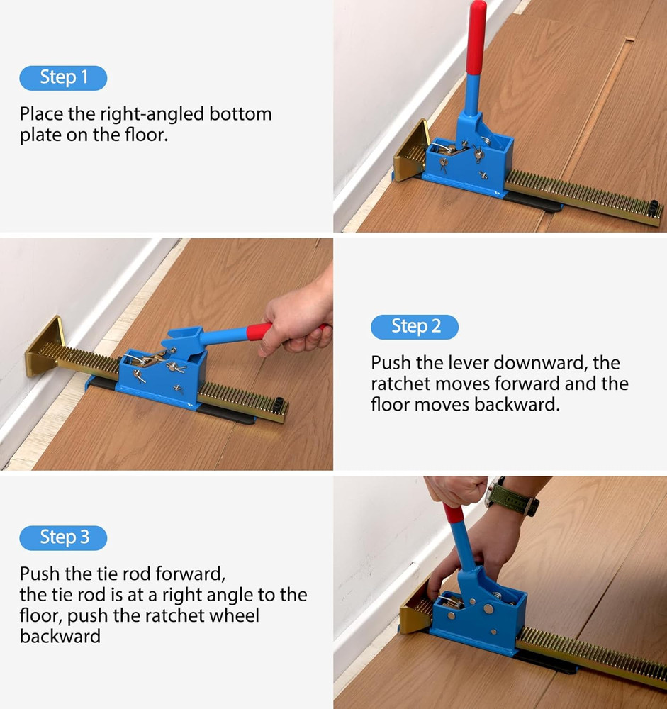 Precision Laminate Flooring Installation Tool Kit for Professionals
