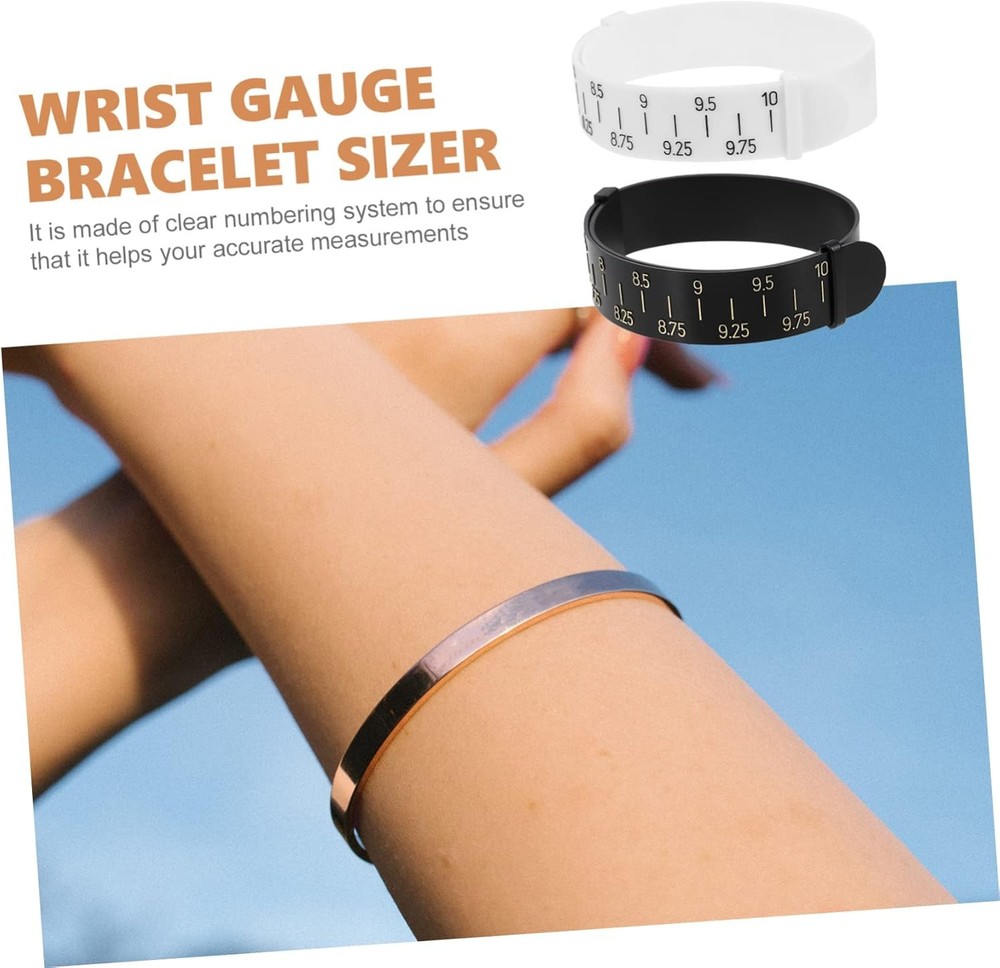 TOPPERFUN 2pcs Wrist Measuring Tool Sizer Bangle Bracelet Sizer...