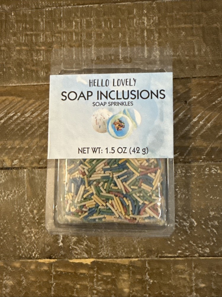 Hello Lovely Soap Inclusions Soap Sprinkles