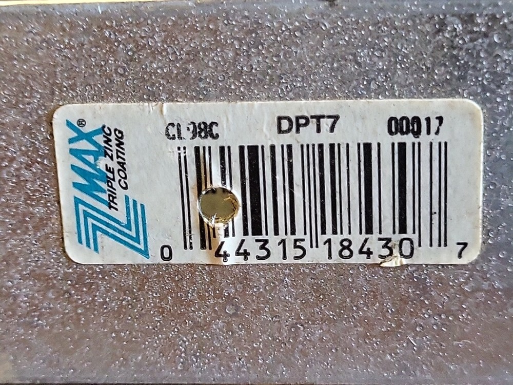 12 Pack, Simpson Strong-Tie DPT7 4 x 4 Deck Post Tie ZMAX