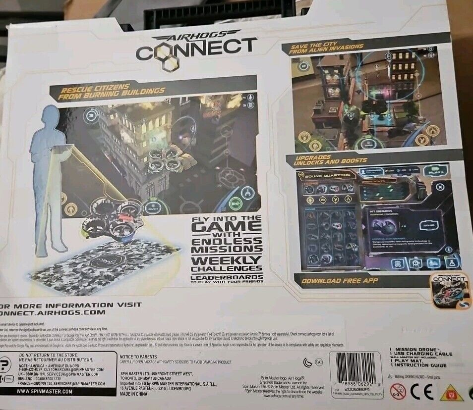 NEW - Air Hogs Connect Augmented Reality Mission Drone