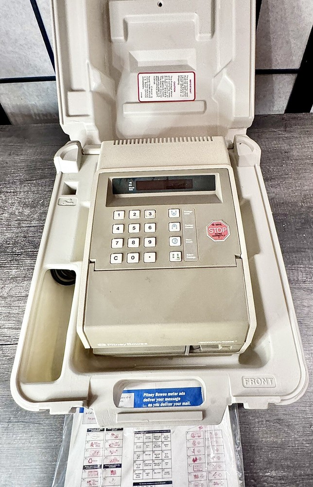 PITNEY BOWES MAIL STATION POSTAGE 6900