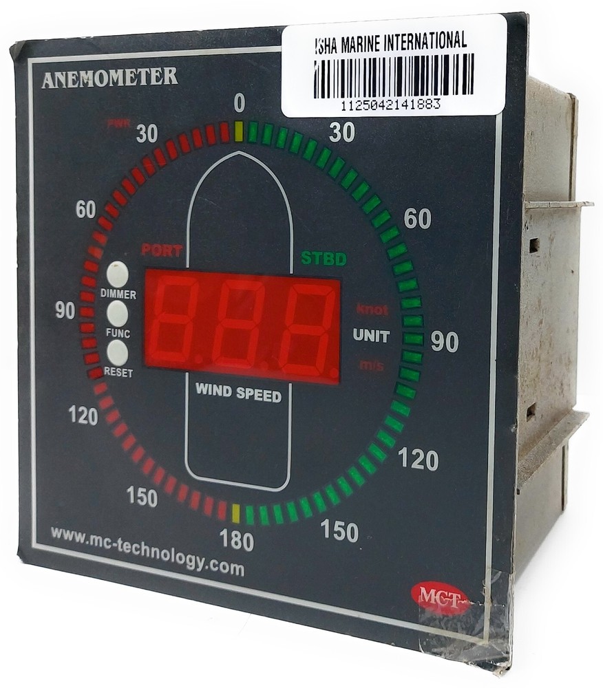 MC Tech MC1-DAS Anemometer Indicator 141883