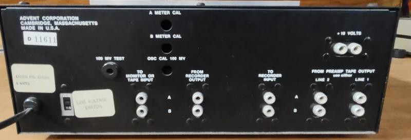 ADVENT Model 100A Noise Reduction Unit ! Tested & Working ! very NICE !!