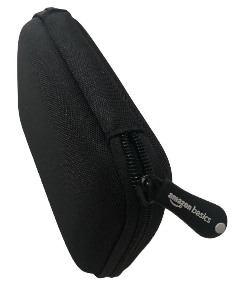 Amazon Basics External Hard Drive Portable Carrying Case, Black