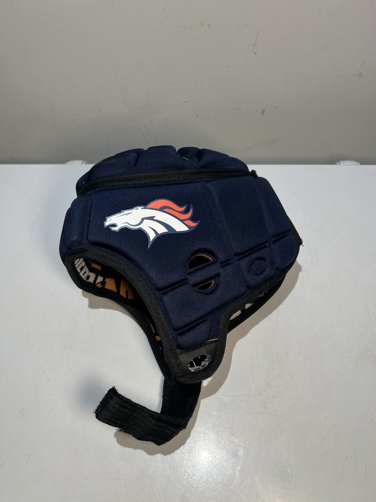Gamebreaker Multi-Sport SoftShell Protective Helmet Broncos Logo Medium.