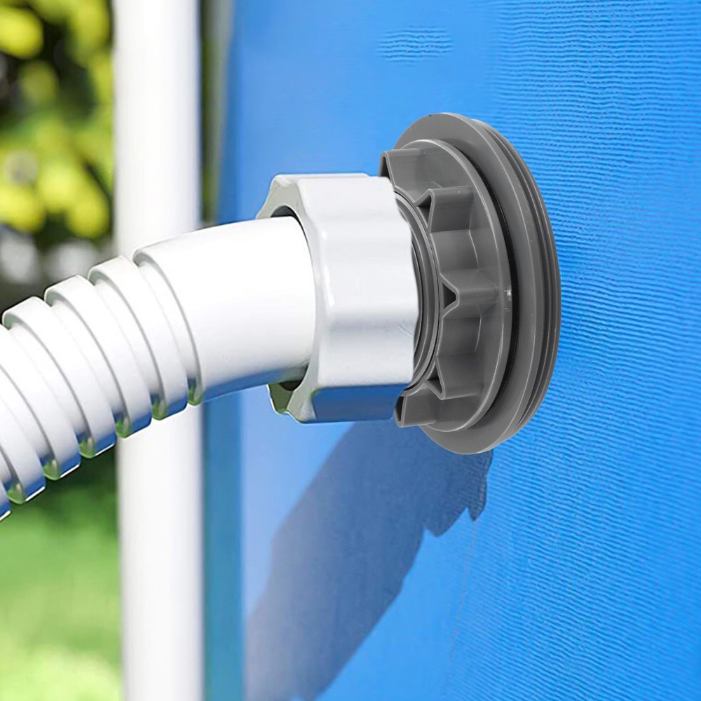 Compatible Plastic Pool Hose Connectors with Enhanced Circulation Features
