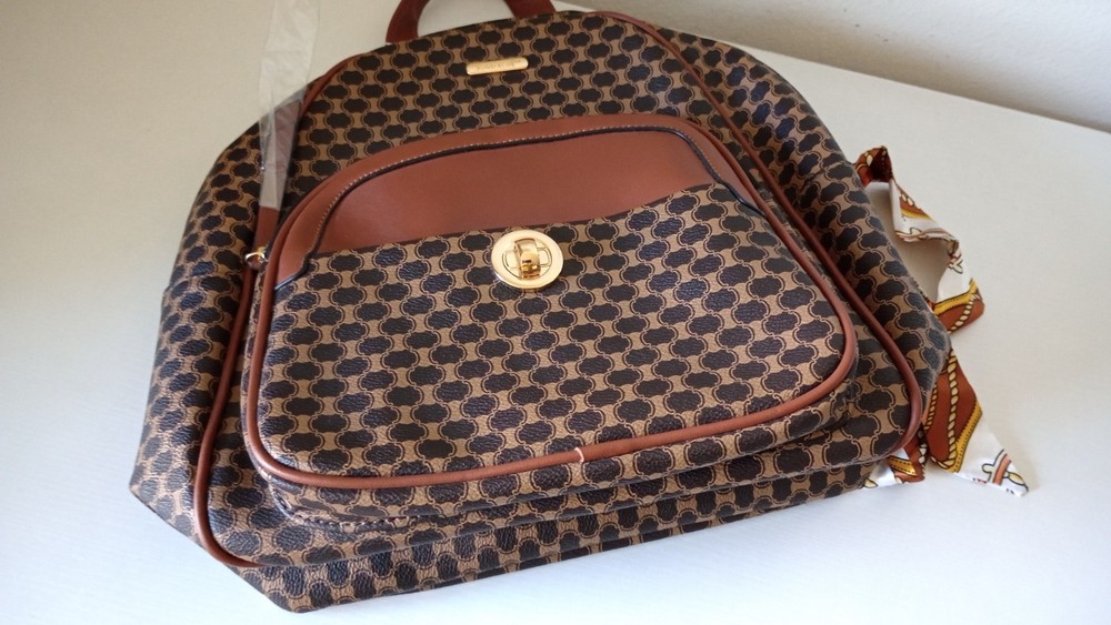 Jordache Backpack Faux Leather