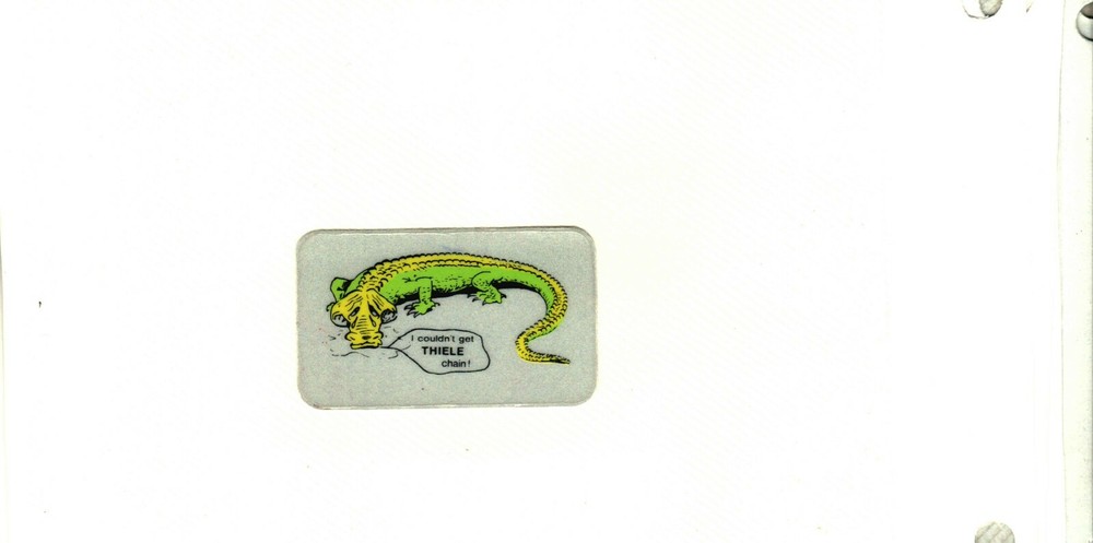 NICE AUSTRALIA THIELE CHAIN COAL MINING STICKER # 519