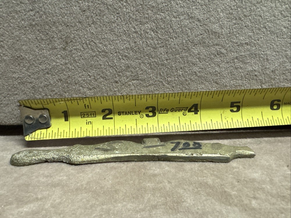 Early Lancaster German Silver Flintlock Side Plate