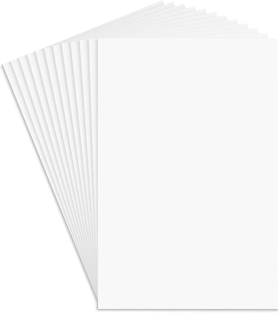 Notepads, 4” X 6”, Unruled, White, 100 Sheets/Pad, 12‑Pack