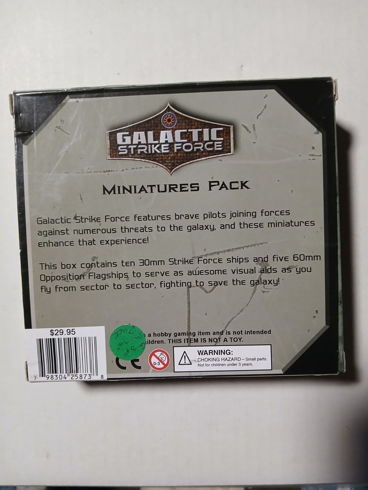 Galactic Strike Force Miniatures Pack