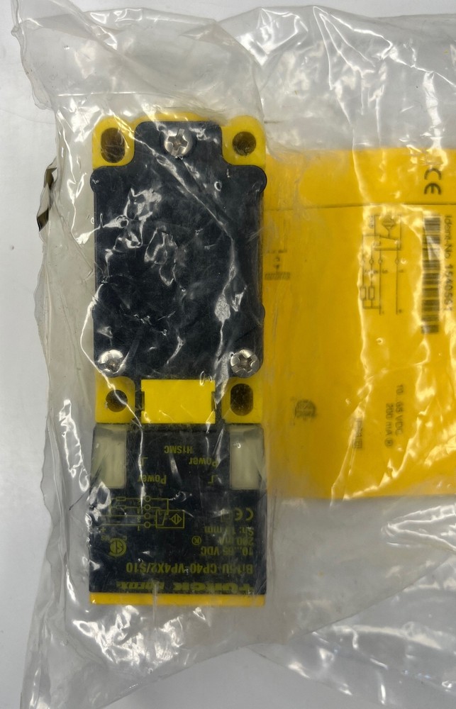 ONE (1) TURCK Embeddable Inductive Sensor 15MM Range BI15U-CP40-VP4X2/S10 (NEW)
