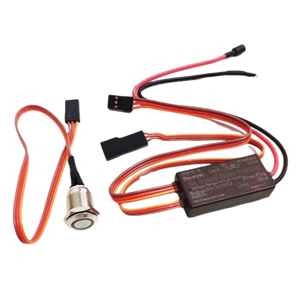 Airplane Glow-Nitro 2 &4 -Stroke Engine on Board Glow Plug Driver RC Model
