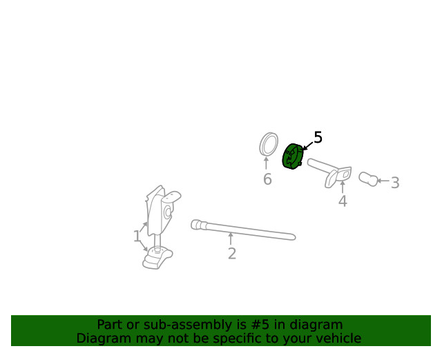 Genuine GM Lock Cover Retainer 15769308