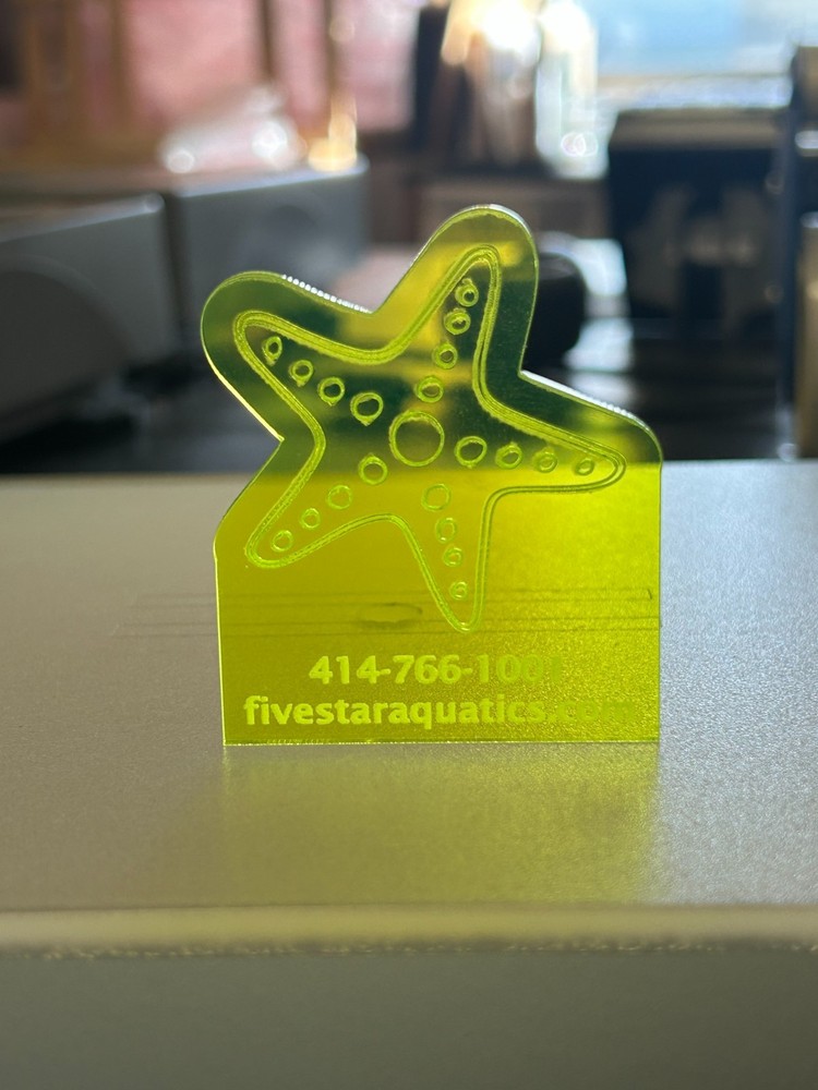 Five Star Aquatics Diamond Polished Algae Scraper- Star Scraper