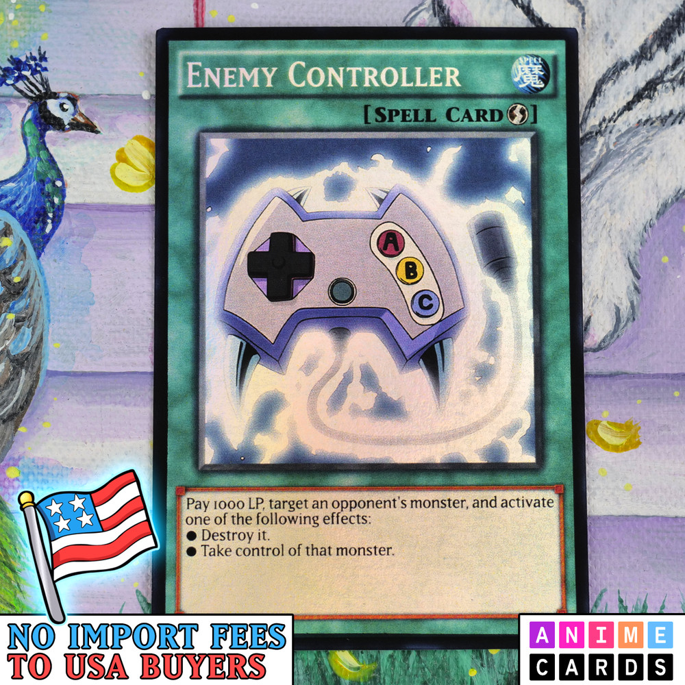 Enemy Controller ANIME EFFECT HOLO card