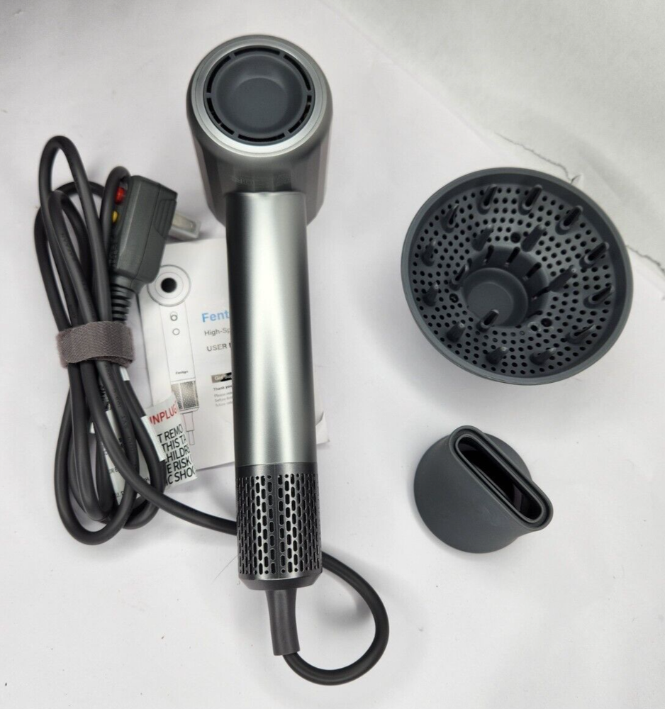 Fentgo High Speed Ionic Hair Dryer with Diffuser, Professional Blow Dryer 110