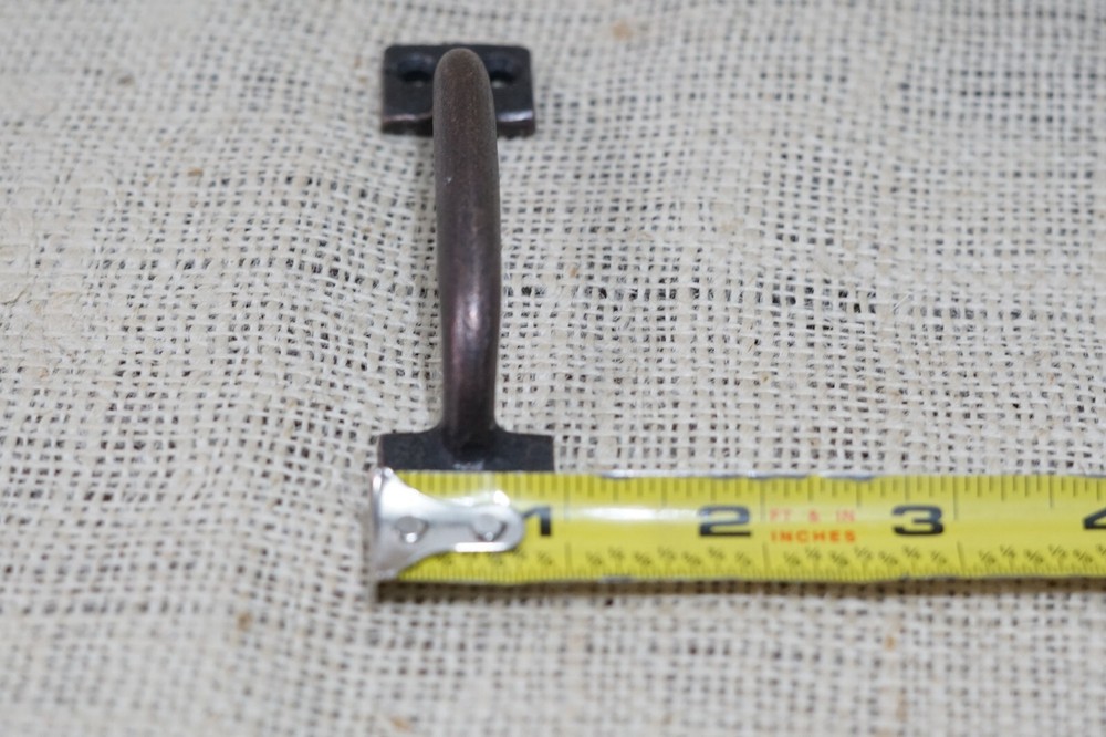 10 HANDLES DRAWER PULLS SMALL 4" ANTIQUE COPPER KITCHEN WINDOW PULL