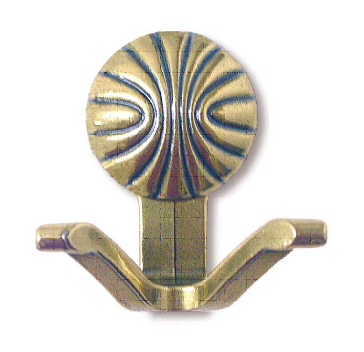 (5 Pack) Amerock Coat Hook - Burnished Brass AM-BP1377-077