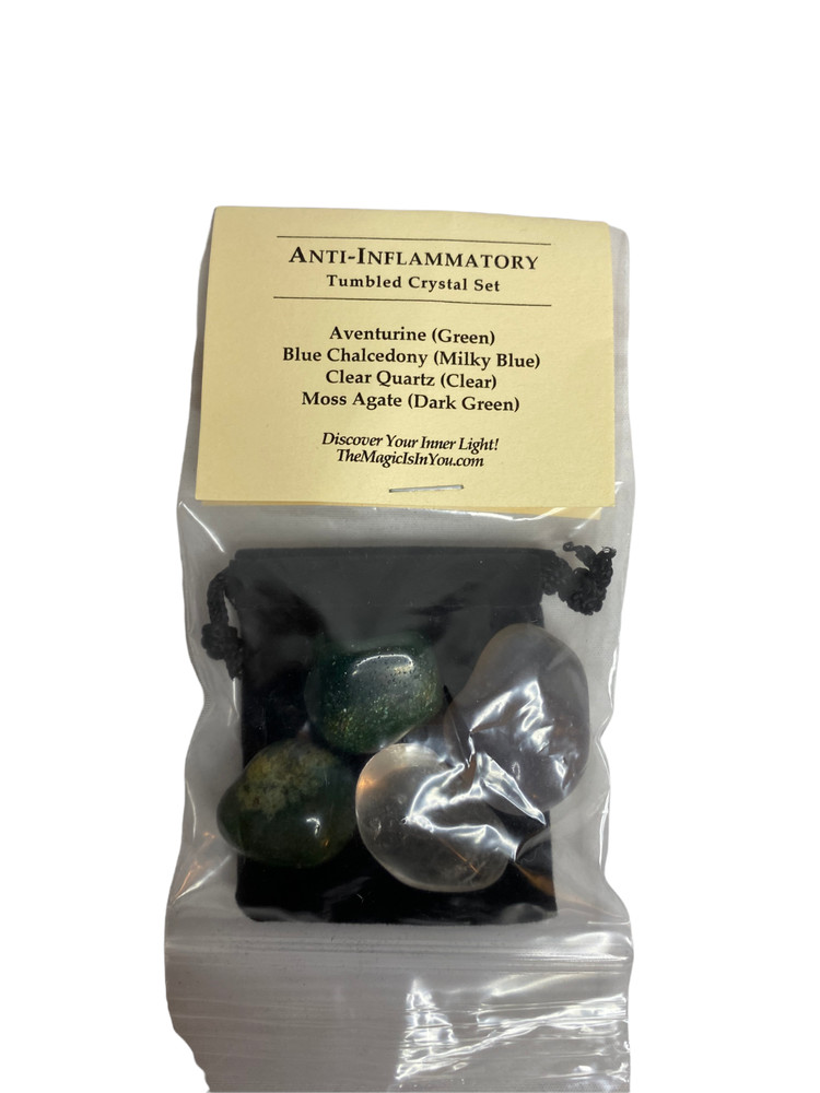 Tumbled Crystal Set "Anti-Inflammatory"