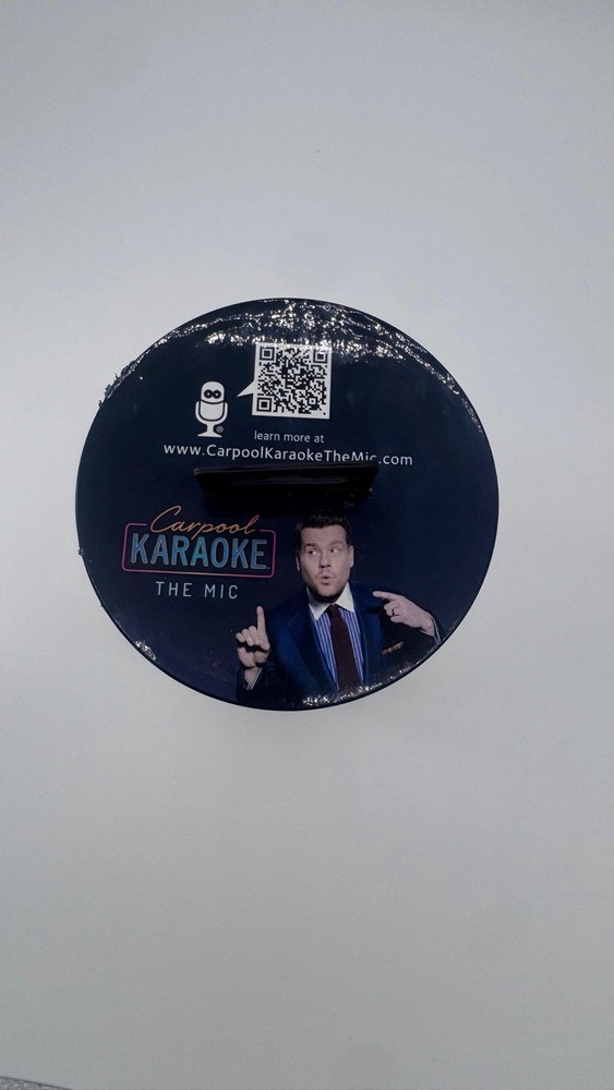 Singing Machine Carpool Karaoke Microphone New Open Box