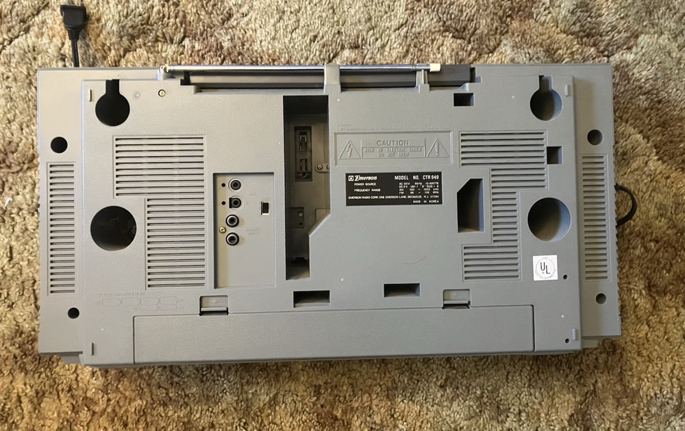 Emerson Double Deck Cassette Deck