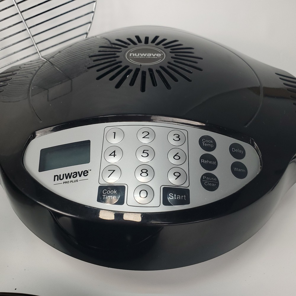 Clean NuWave Pro Plus 20602 Infrared Oven Black Tested Working