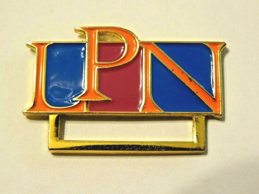 LPN ~ MULTI-COLORED LPN LAPEL PIN
