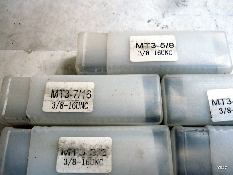 9 Pc Morse Taper Collet Set see description