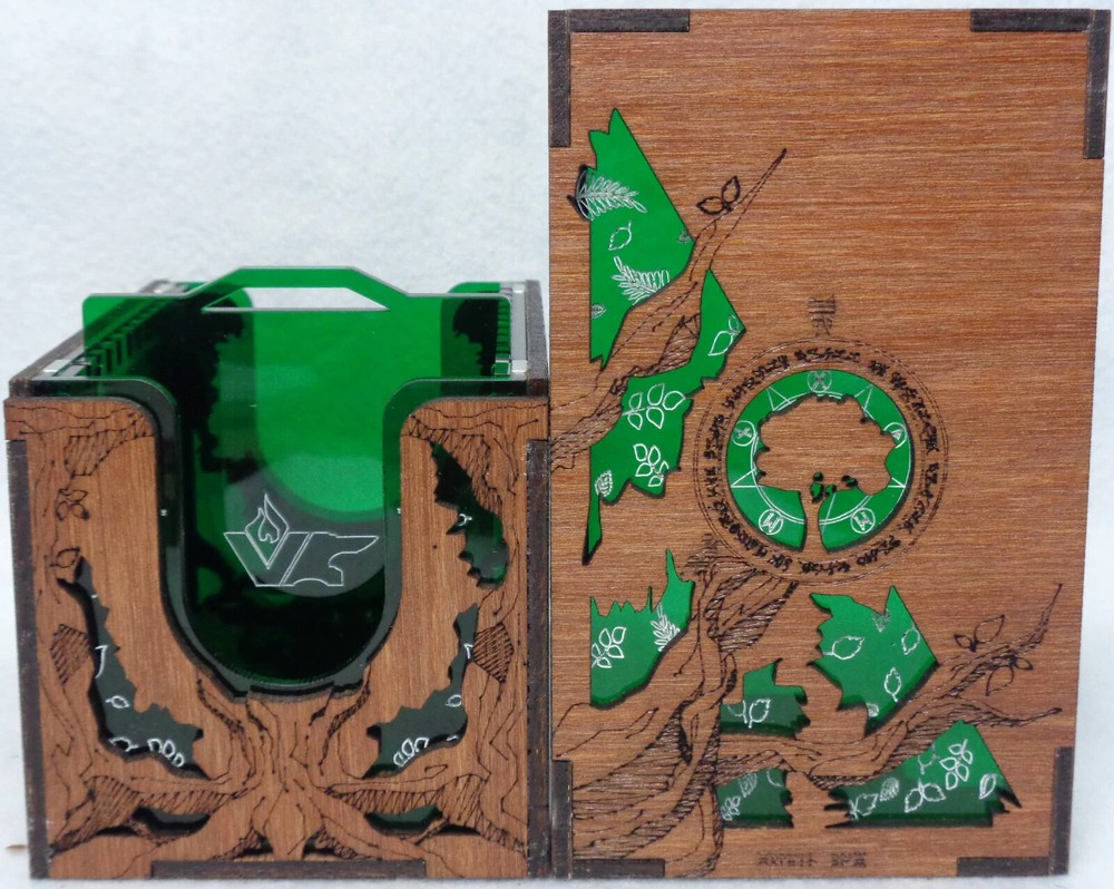 MTG Commander Deck Box XL GREEN Magic the Gathering