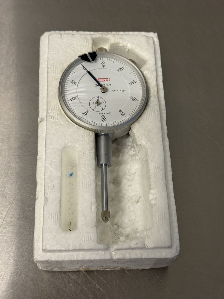Vintage SPI Dial Indicator 24-333-7   001” - 1.0”