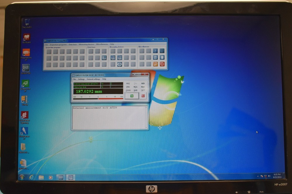 Helios Com Supra 500 ULM Universal Length Measuring Machine QMSoft Basic CPU