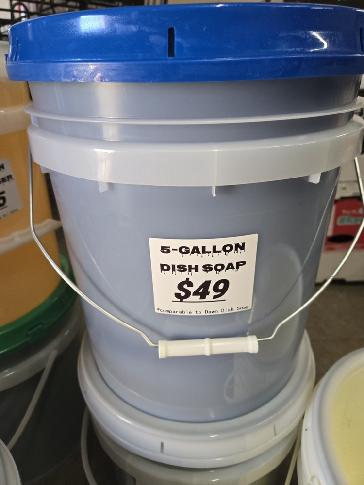 Laundry Detergent/ Mixed With Softner 5 gallon bucket