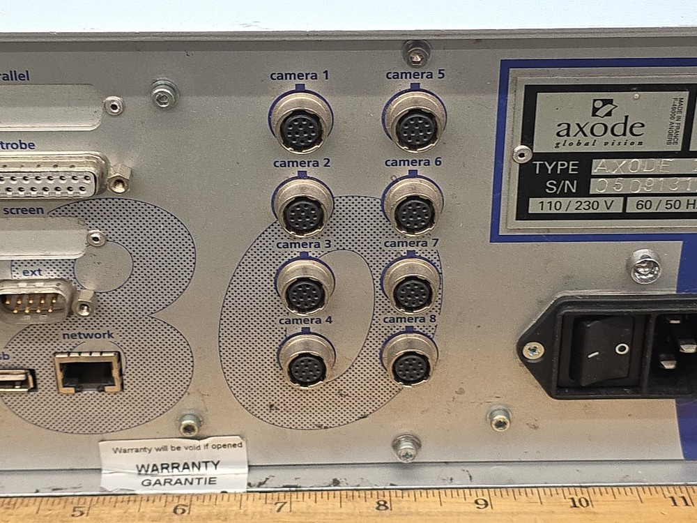 Axode 180 Image Processing System for Automation 110/230V USED IN EXCELLENT CON