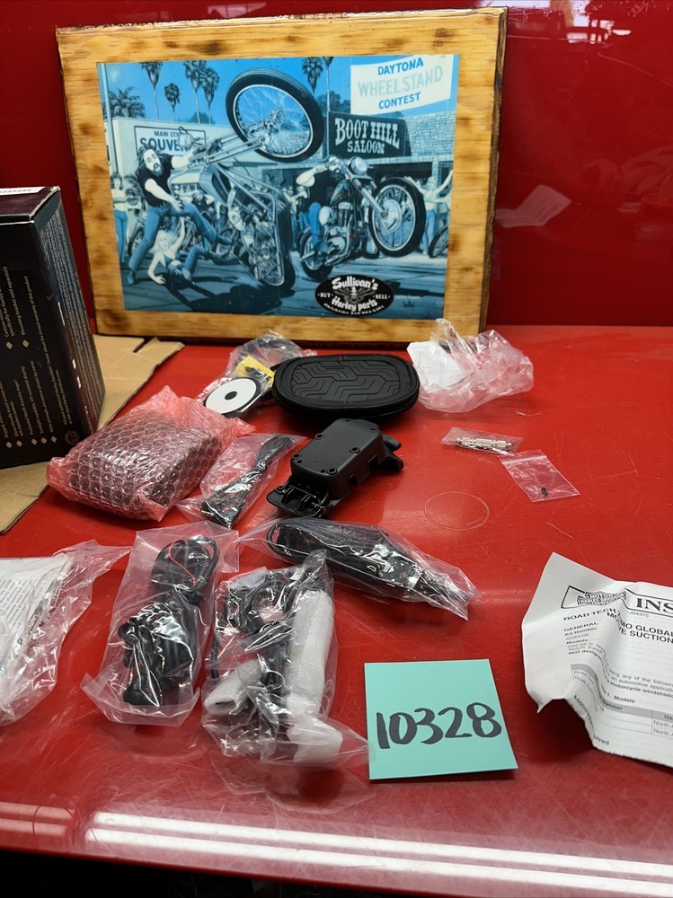 Genuine Harley OEM RoadTech Zumo Motorcycle GPS Unit Navigation Car Mount Bundle