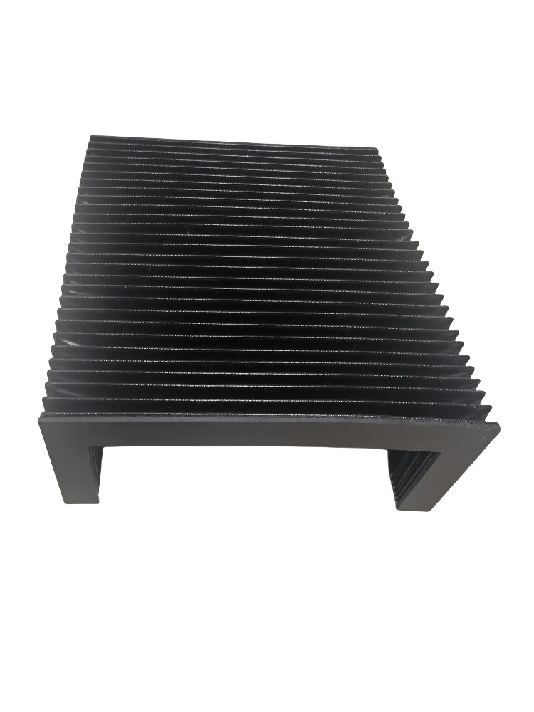 CNC machine rail bellows cover,160mm x 60mm x Lmax 600mm