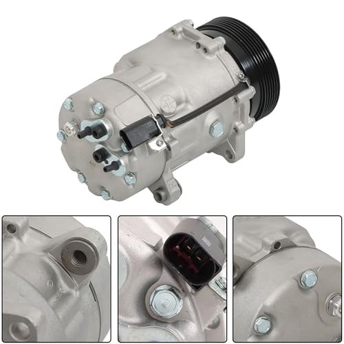 AC Compressor with Clutch Replacement for Beetle Golf Jetta 2001-2005 CO