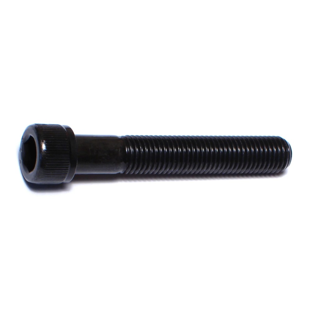 5/16"-24 x 2" Plain Steel Fine Thread Socket Cap Screws (8 pcs.)