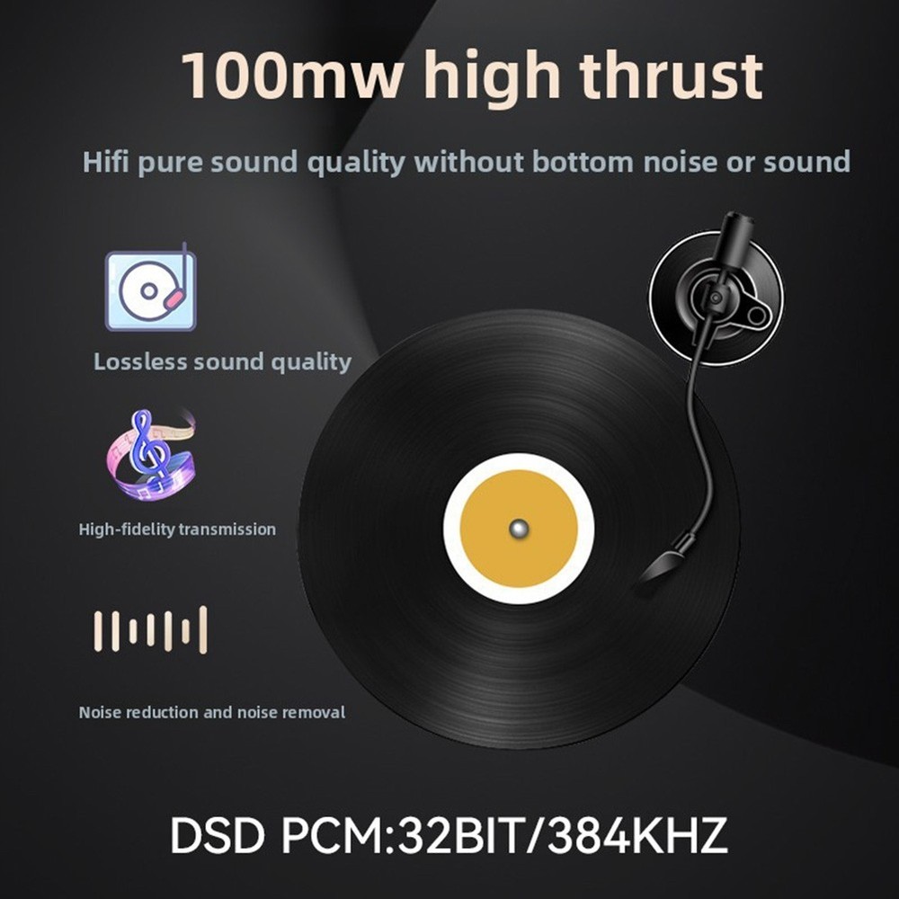 Type-C Digital Decoding Headphone Amplifier CX31993 Chip 3.5mm Adapter8948
