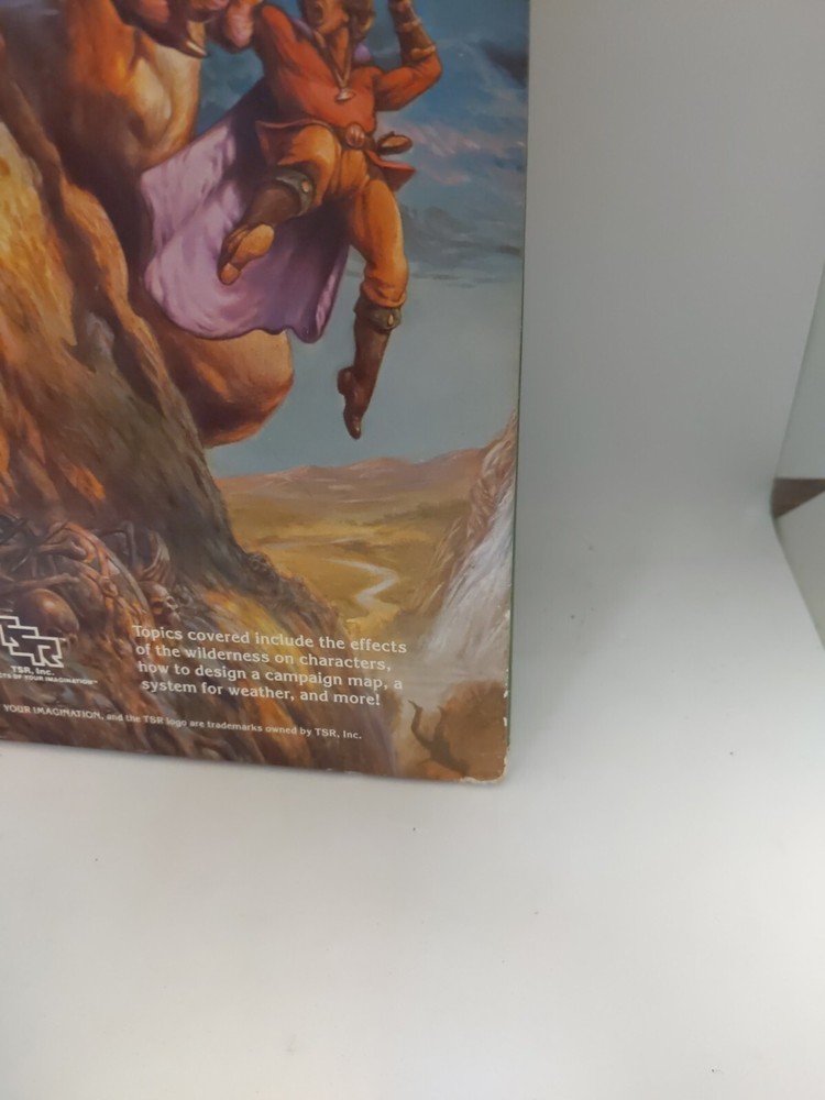 Tsr Advances Dungeon&Dragons Wilderness Survival Guide & DragonLance 1987