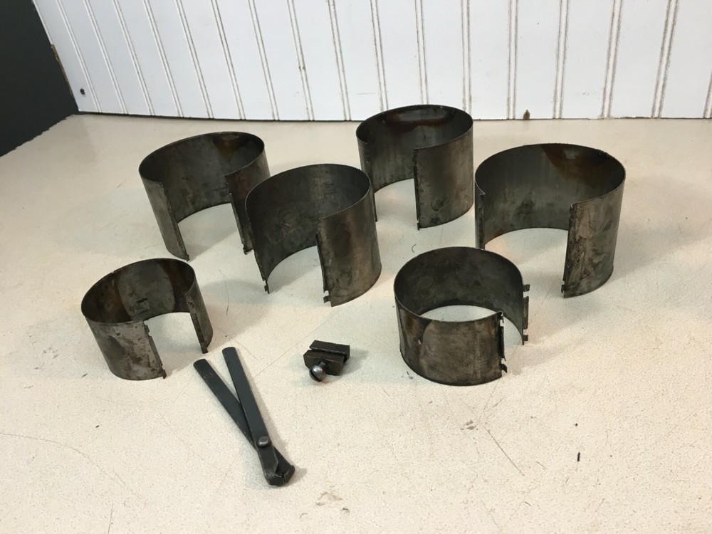 vintage Piston Ring Compressor pliers Set for engines 40s 50s Tool Set