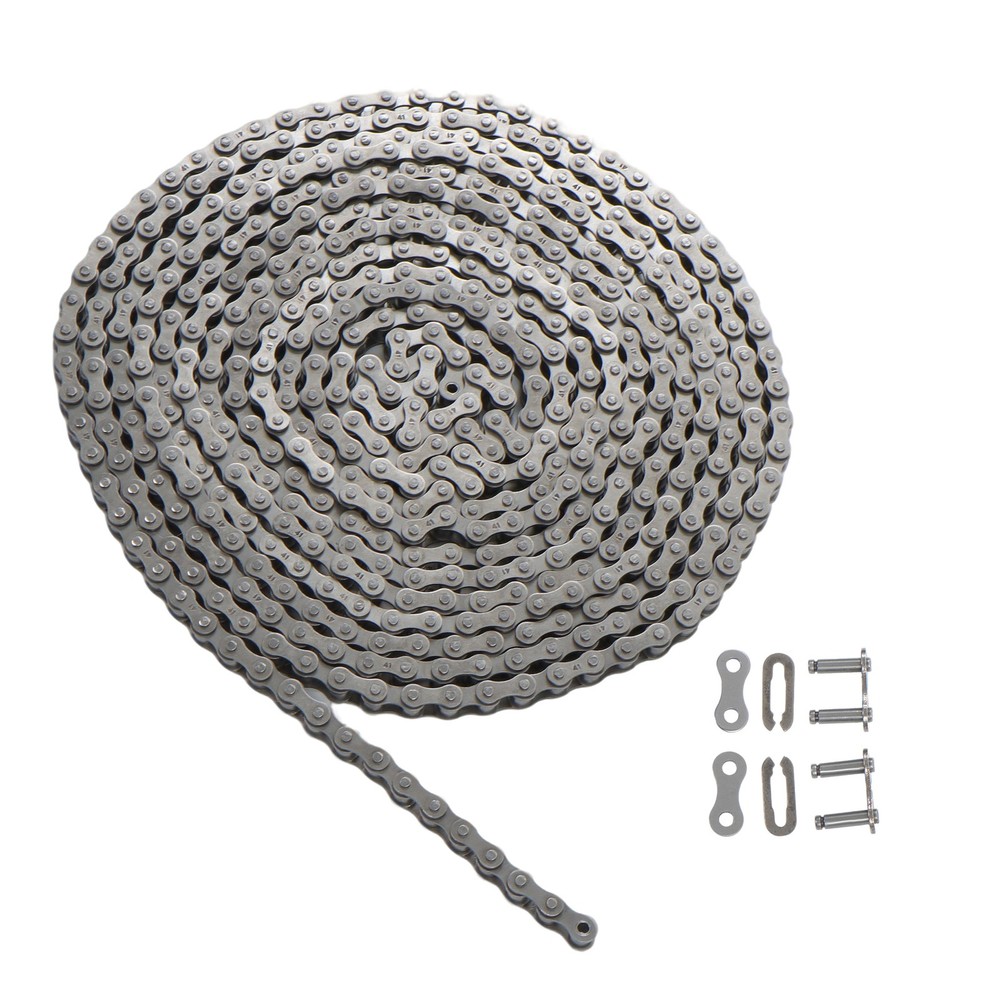 20ft #41 Roller Chain with Master Link 1/2" Pitch Gate Opener Industrial Machine