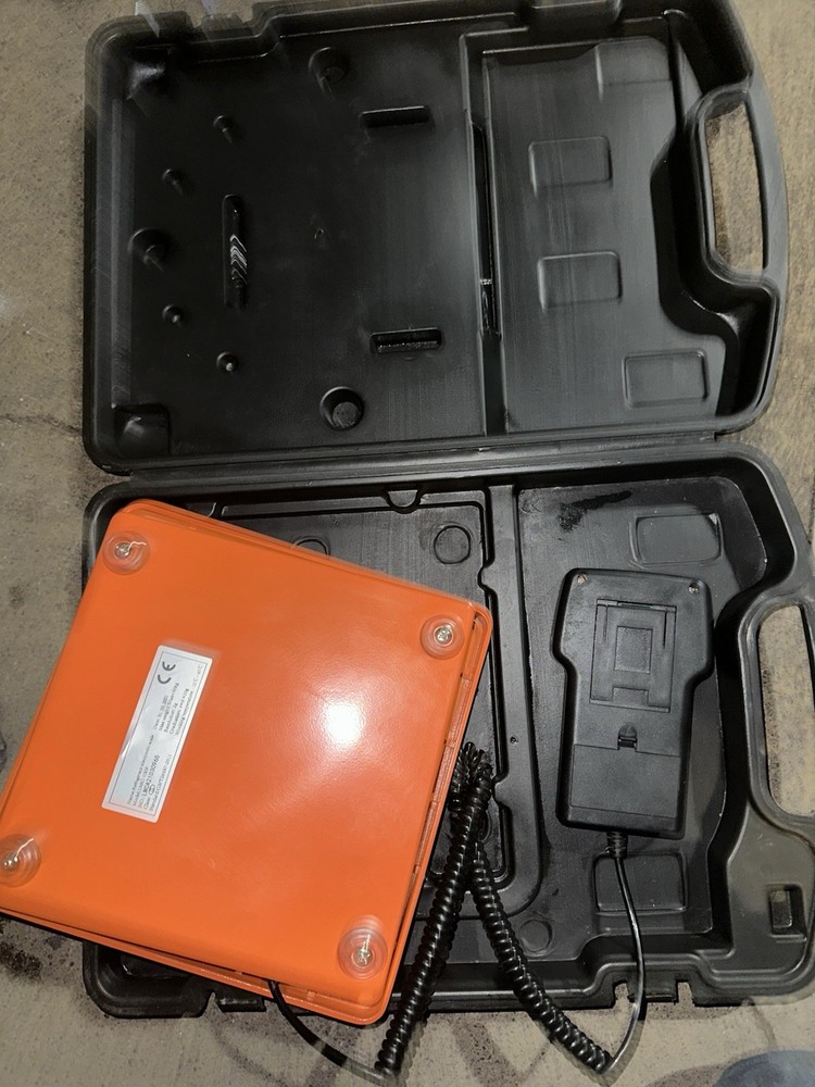 Elitech lmc-100f electronic digital refrigerant charging scale 220lb