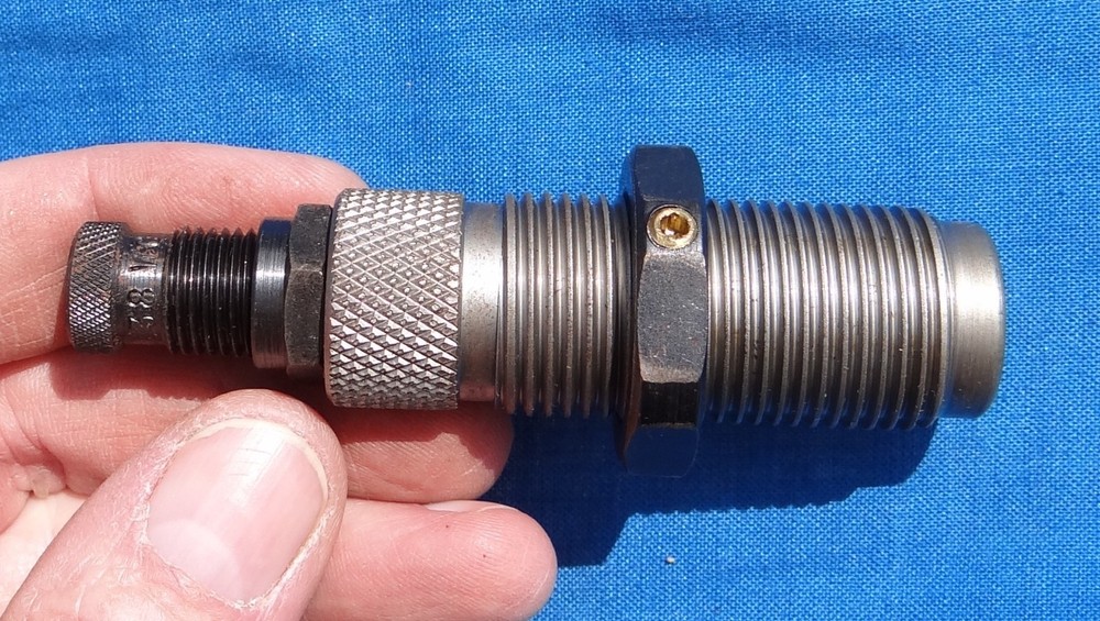 RCBS 357 Magnum 38 Special Carbide Sizer Reloading Die Set Bell Seat Dies