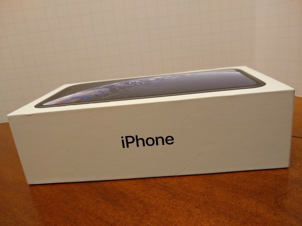 Apple IPhone XR 128Gb EMPTY BOX ONLY with Apple Stickers Inserts INCLUDED